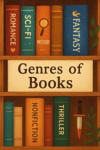list of book genres