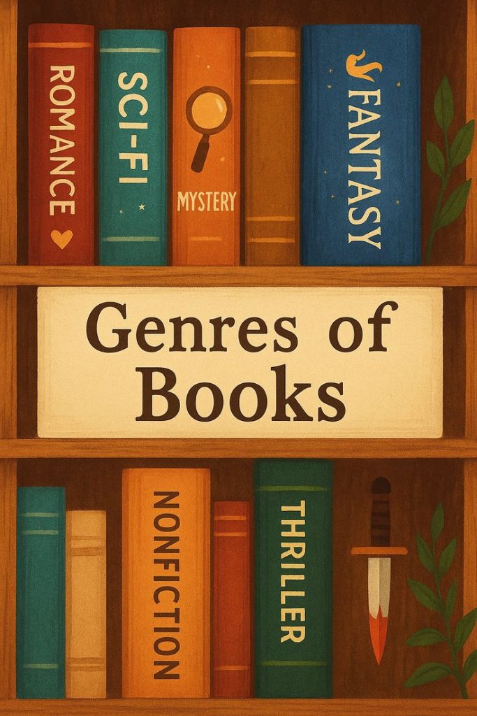 The Ultimate Book Genres List | Nybookpublishers