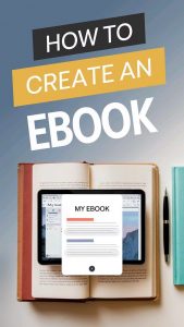 steps to writing an ebook