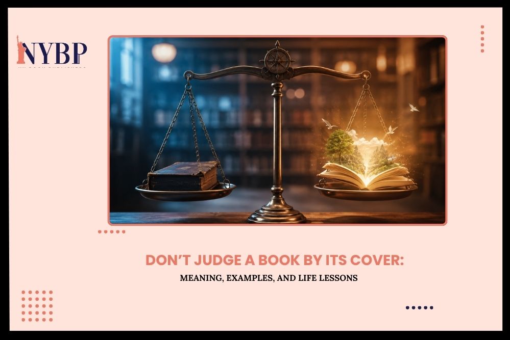don't judge a book by its cover