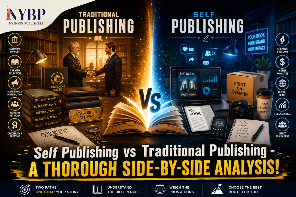 self publishing vs traditional publishing