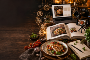 how to make a family cookbook