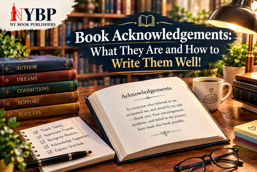 book acknowledgements